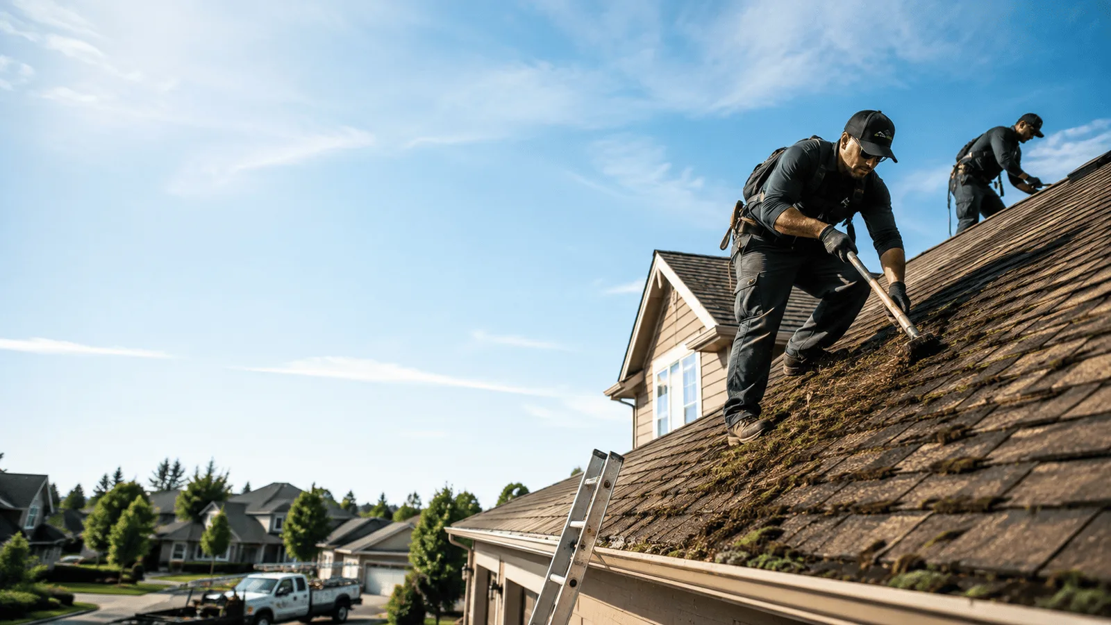 Roof Moss Removal in Moss, TN near me